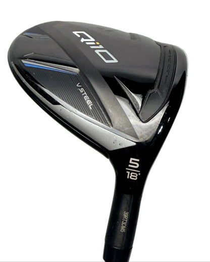 TaylorMade Qi10 V Steel 5 Wood 18° Ventus Blue TR FW Senior Flex (Used)