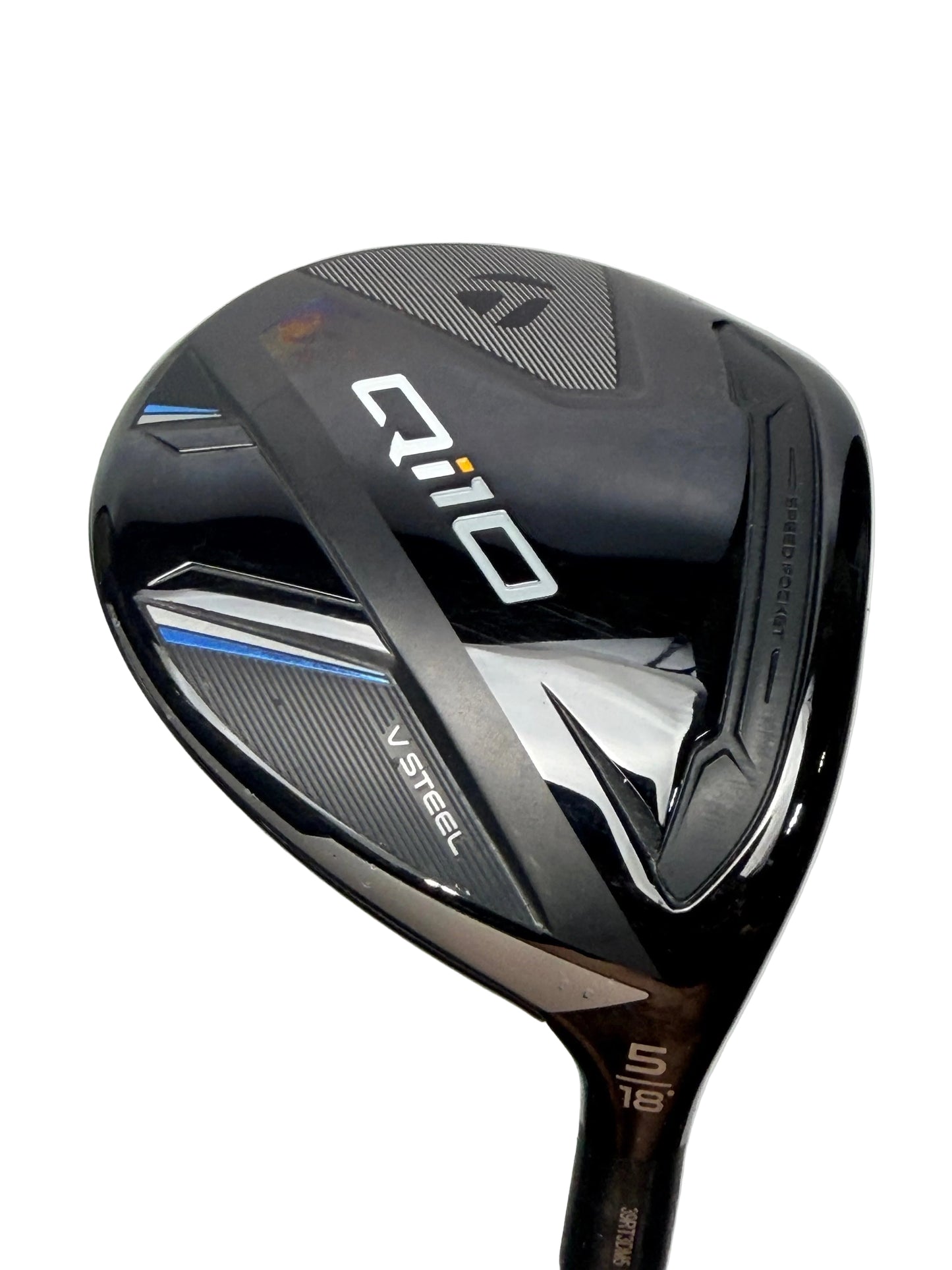 TaylorMade Qi10 V Steel 5 Wood 18° Ventus Blue TR FW Senior Flex (Used)