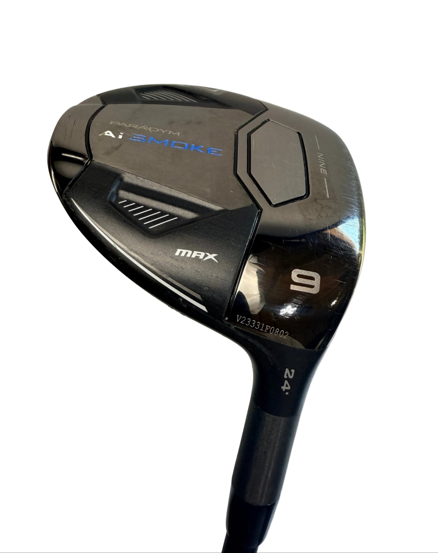 Callaway Ai Smoke 9 Wood 24° Cypher Black 50 Regular Flex (Used)