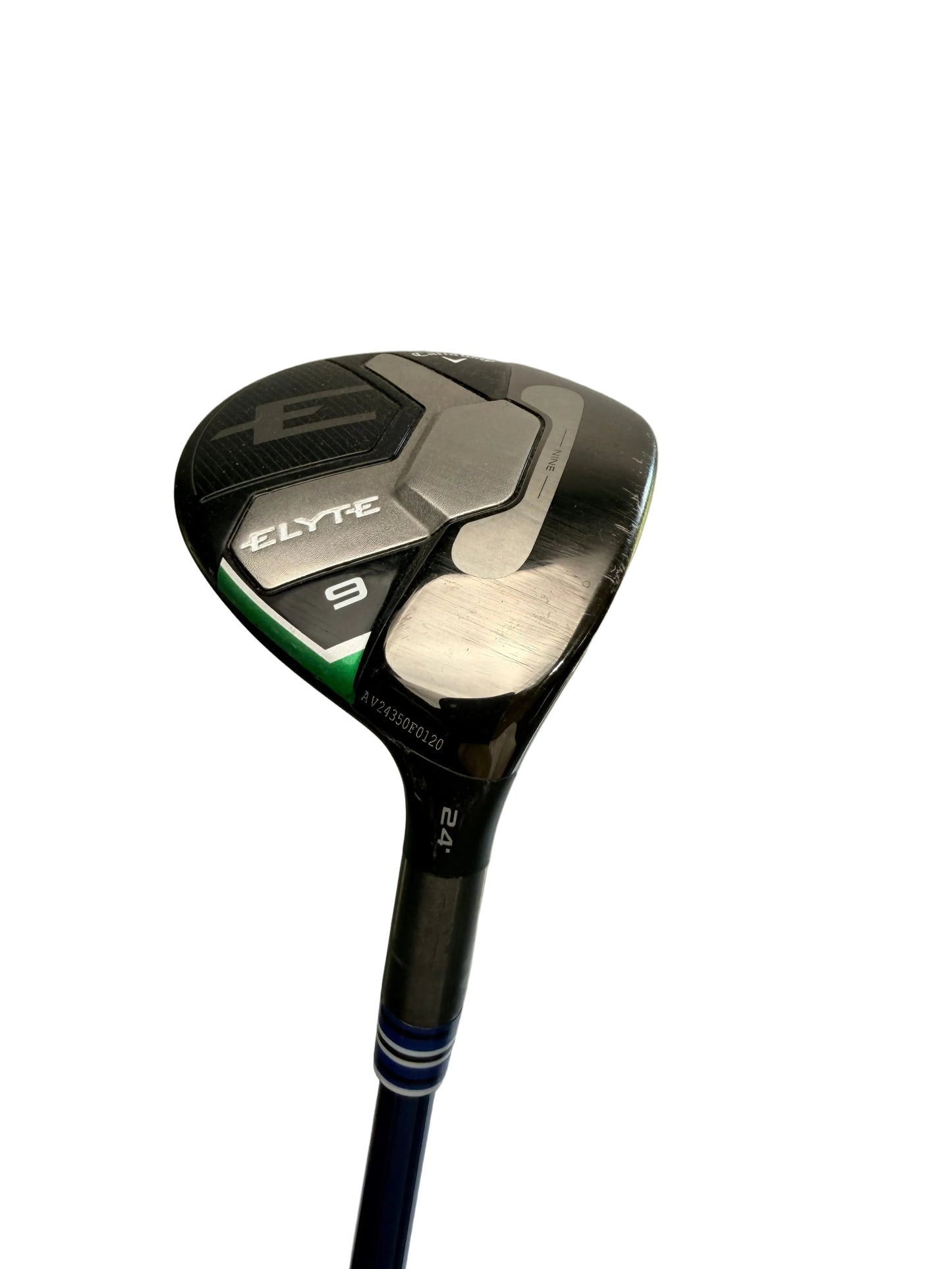 Callaway Elyte 9 Wood 24° Riptide CB 60 Stiff Flex Wedge Guys Grip (Used)