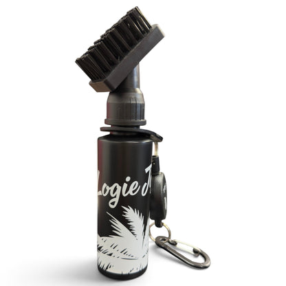 Logie Joe's x Golf Caddy Splash™ Water Brush | 4 oz Refillable Golf Club Cleaner | Retractable Clip, Strong Bristles & Golf Bag Attachment