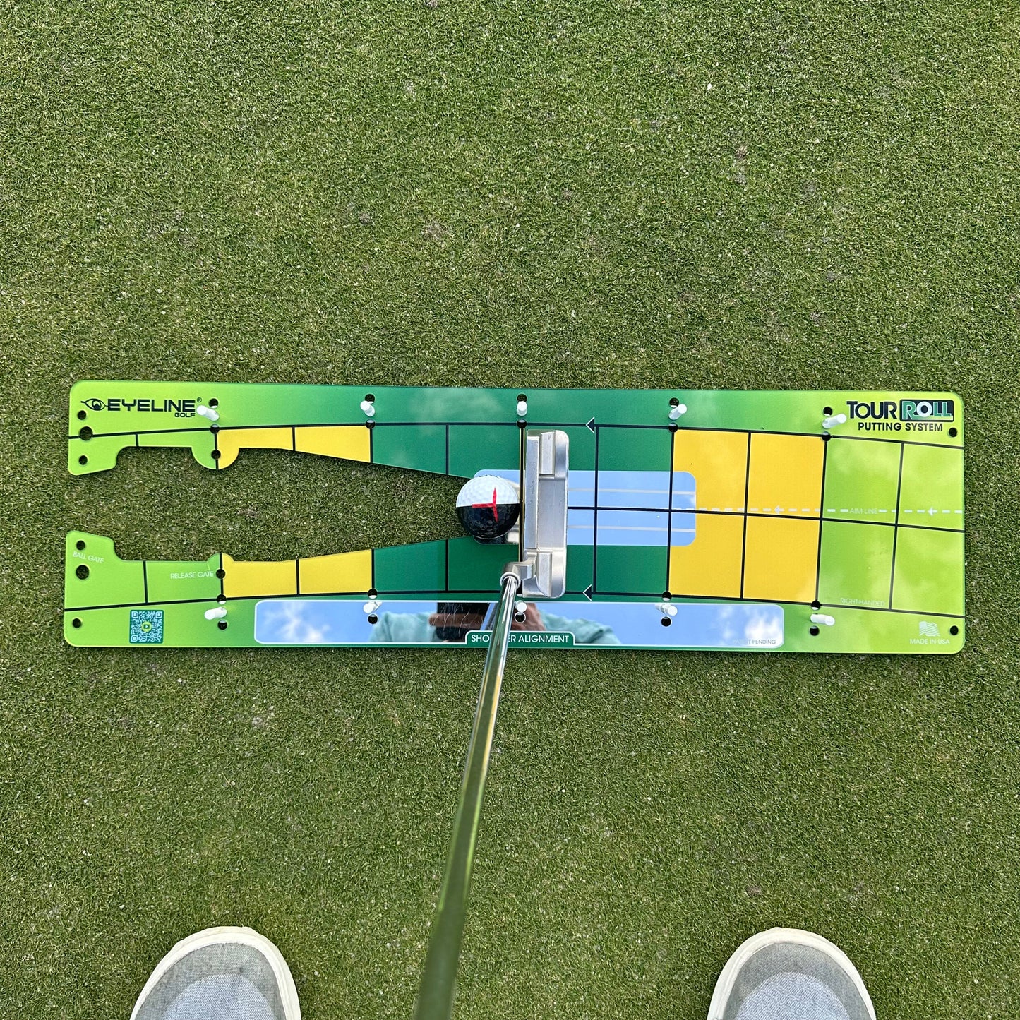 Tour Roll Putting Mirror Trainer