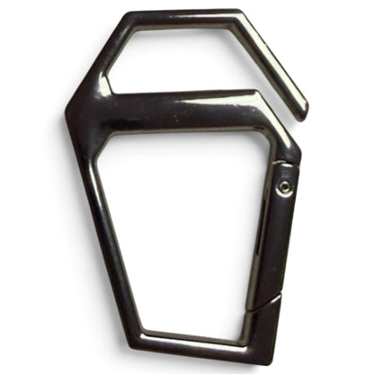 Universal Replacement Carabiner Clip | Golf Bag Accessory Clip | Gunmetal Gray