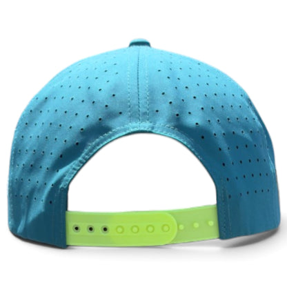 Water Hazard Golf Hat | Snapback Cap | Built-in Magnetic Ball Marker Holder + Marker Included | Adjustable