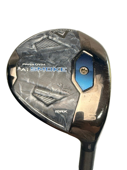 Callaway Ai Smoke 5 Wood 18° Cypher Black 40 Women's Flex (Used)