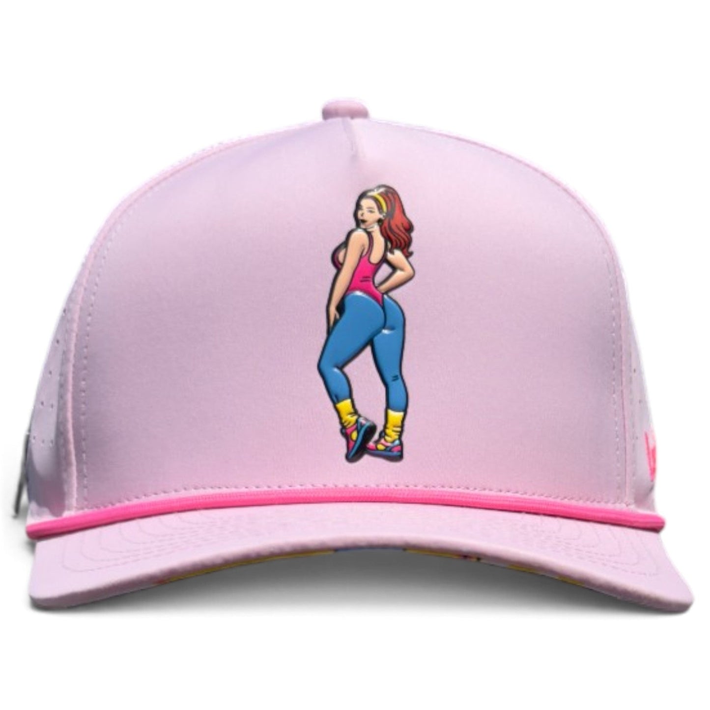 Aerobic Angel Golf Hat | Snapback Cap | Built-in Magnetic Ball Marker Holder + Marker Included | Adjustable | Yoga