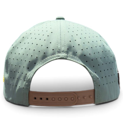 Estero Outpost Golf Hat | Snapback Cap | Built-in Magnetic Ball Marker Holder + Marker Included | Adjustable | Parks & Recreation