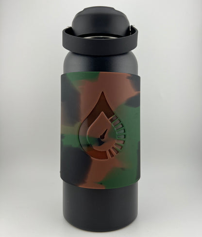32oz Black Bottle + Magnetic Sleeve (COMBINATION)