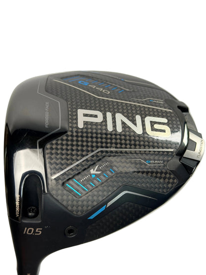 Ping Left Handed G440 K Driver 10.5° Alta CB 50 Regular Flex (Used)