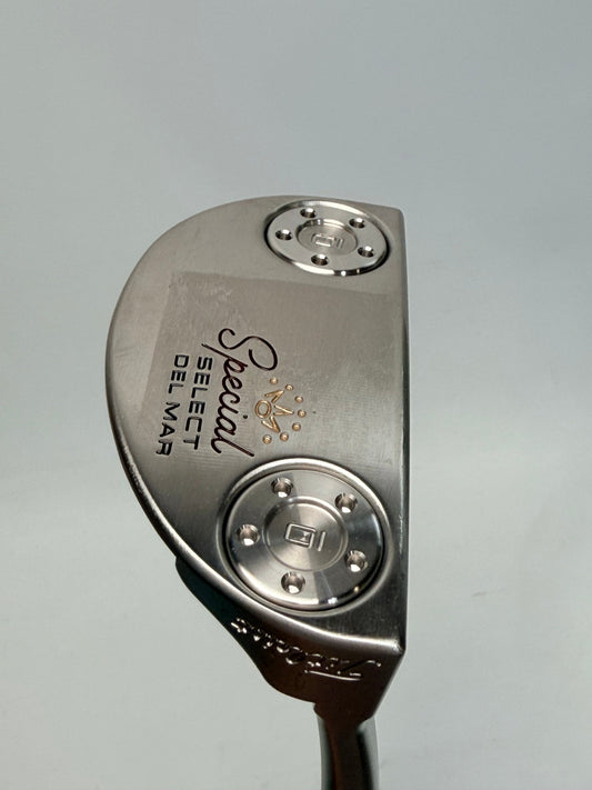 Scotty Cameron Special Select Del Mar Putter 34" or 35" Like New w/ Headcover