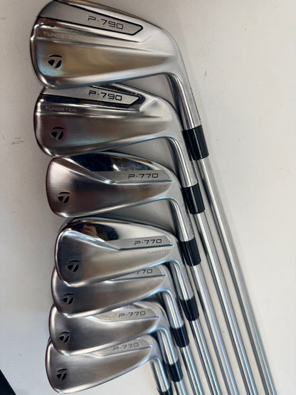 TaylorMade P770/P790 Combo Iron Set 4-PW C-Taper 130 X-Stiff (Used)