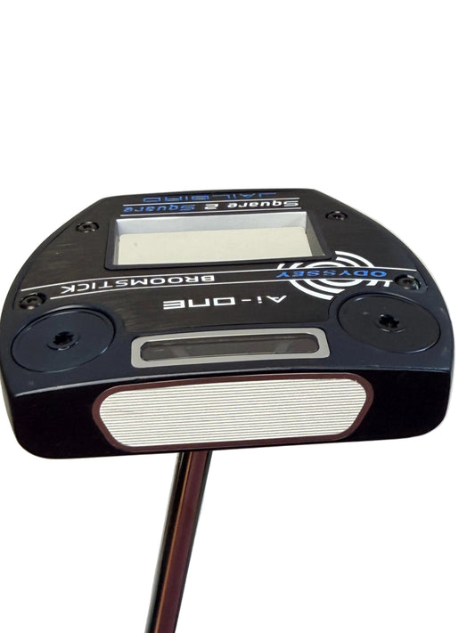 Odyssey Ai-ONE Square 2 Square Jailbird Broomstick Putter 48" (Used)