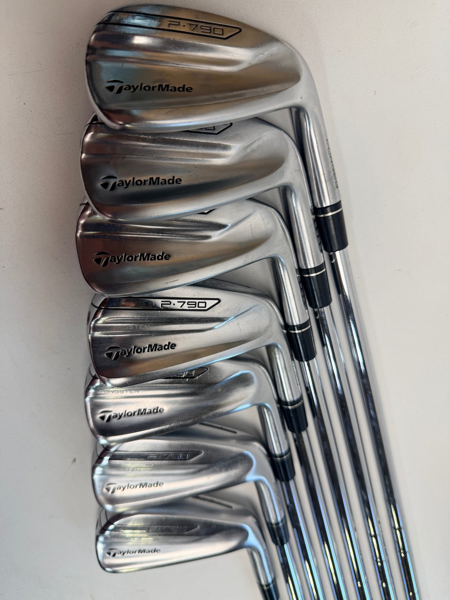 TaylorMade P790 Iron Set 4-PW Dynamic Gold S300 Stiff Flex (Used)