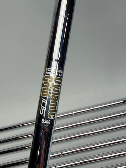 TaylorMade P790 Iron Set 4-PW Dynamic Gold S300 Stiff Flex (Used)