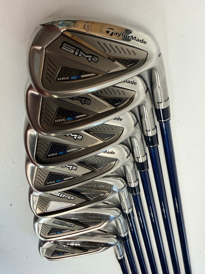 TaylorMade SIM2 Max Iron Set 5-AW Ventus Blue 6 Regular Flex (Used)