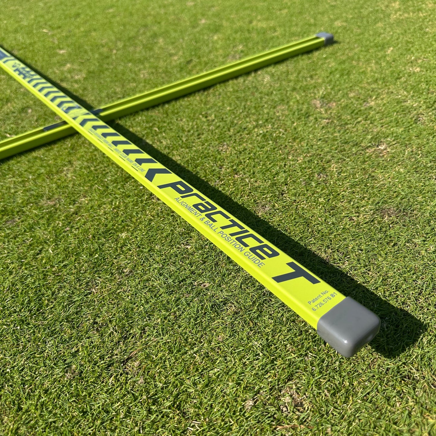 Practice-T Alignment & Ball Position Guide (Green)