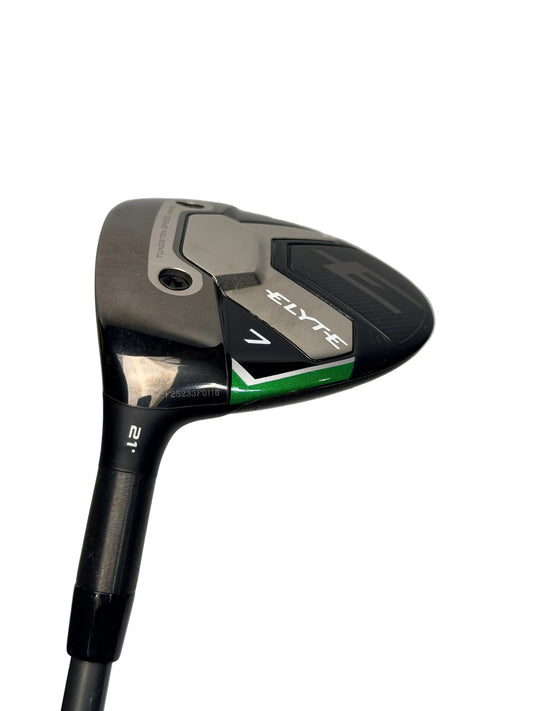 Callaway Elyte Left Handed 7 Wood 21° Denali Charcoal 60 Stiff Flex (Used)