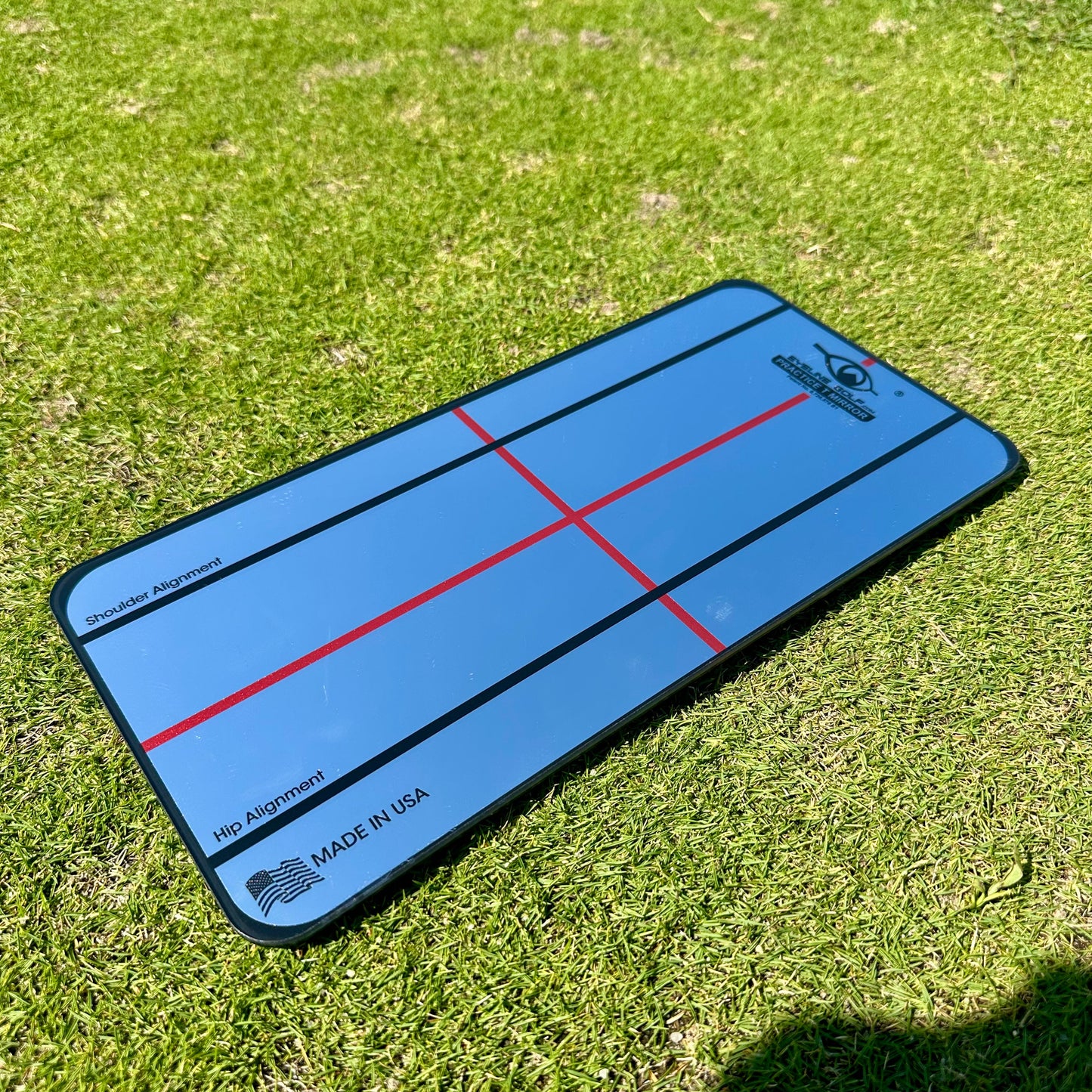 Practice-T Alignment & Ball Position Guide (White)