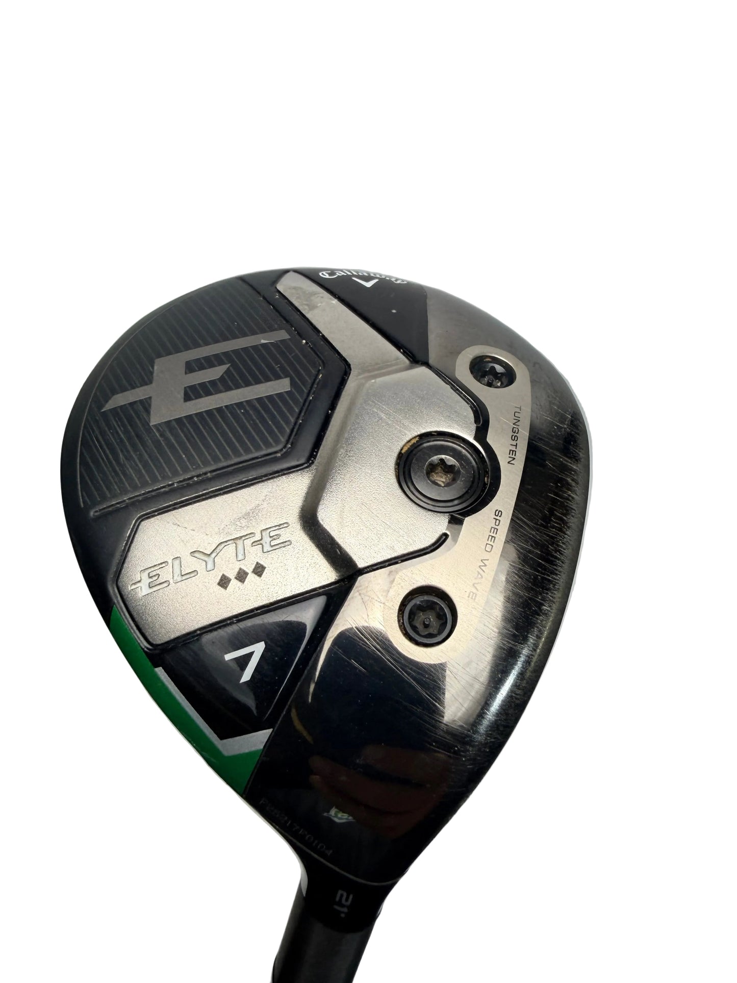 Callaway Elyte Triple Diamond 7 Wood 21° Denali Blue 80 TX Flex (Used)