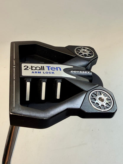 Odyssey 2-Ball Ten Arm Lock Left Handed Putter 42" Long Putter (Used)