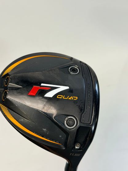 TaylorMade R7 Quad Mini Driver 11.5° ACCRA FX M4 Shaft Right Handed (Used)