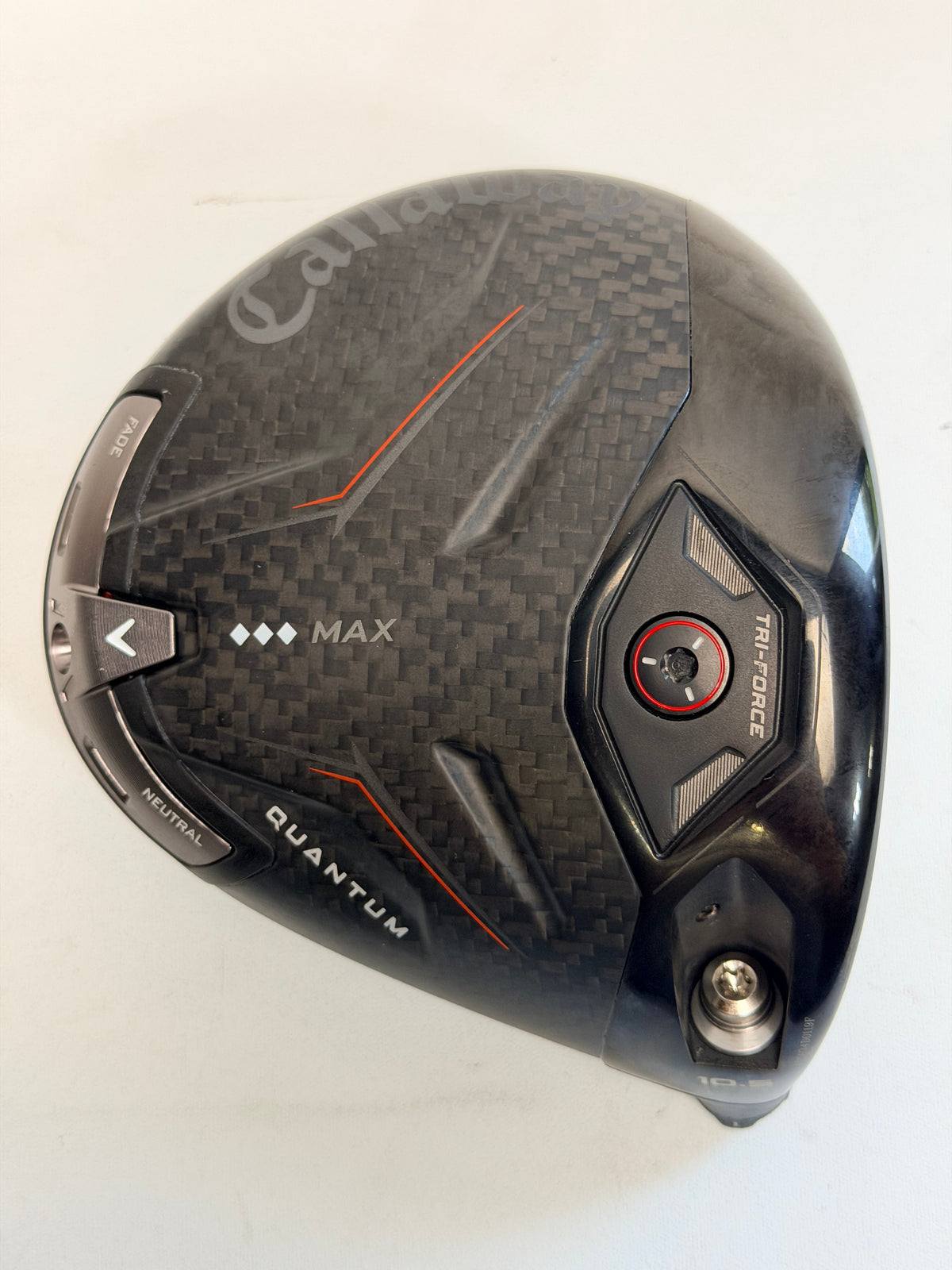 Callaway Quantum Triple Diamond Max Driver Head Only 10.5° Right Handed