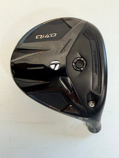 TaylorMade Qi4D Core Like New 3 Wood Head Only 15° Right Handed