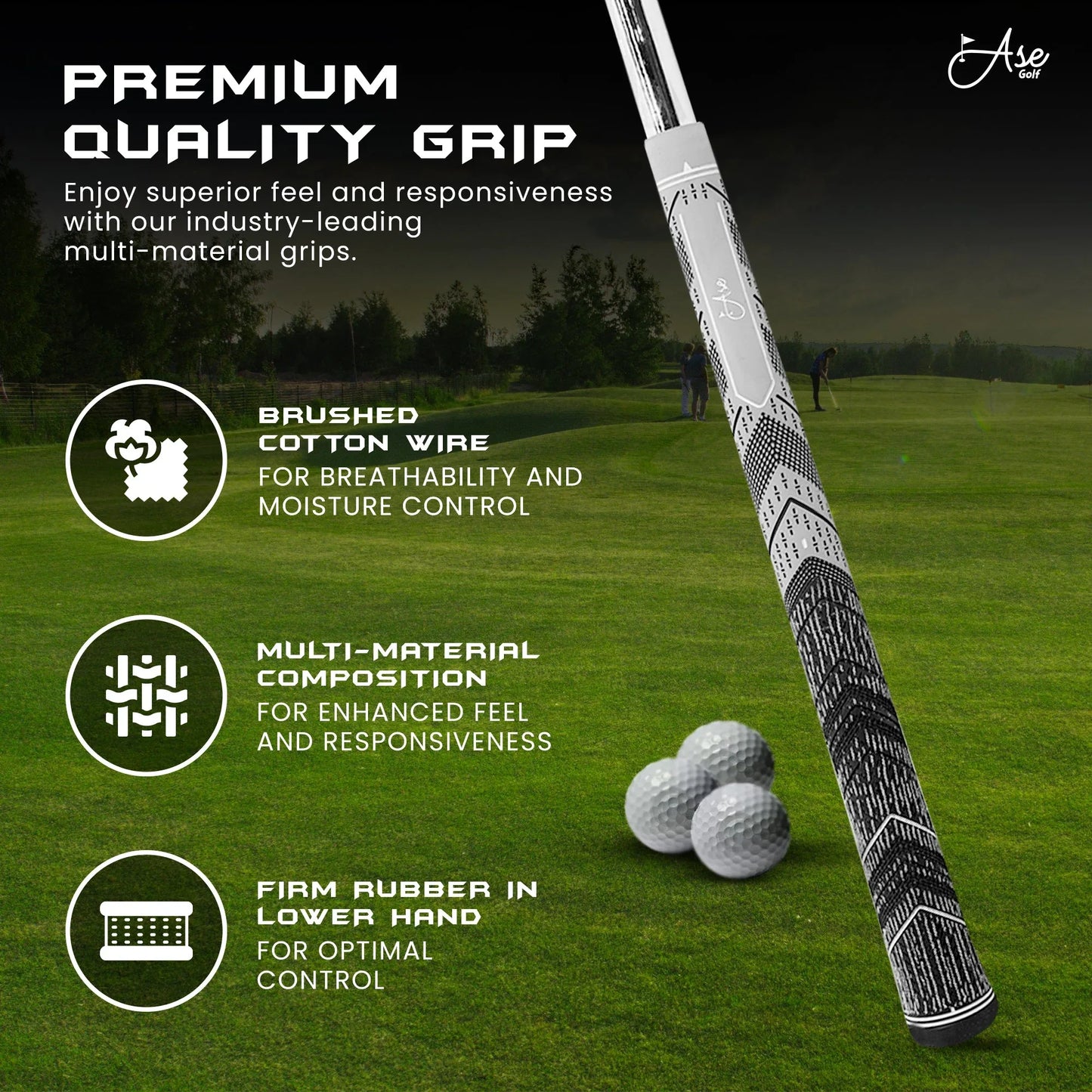 Ase 3-Piece Wedge Set (52,56,60) - GOLF LEAGUE