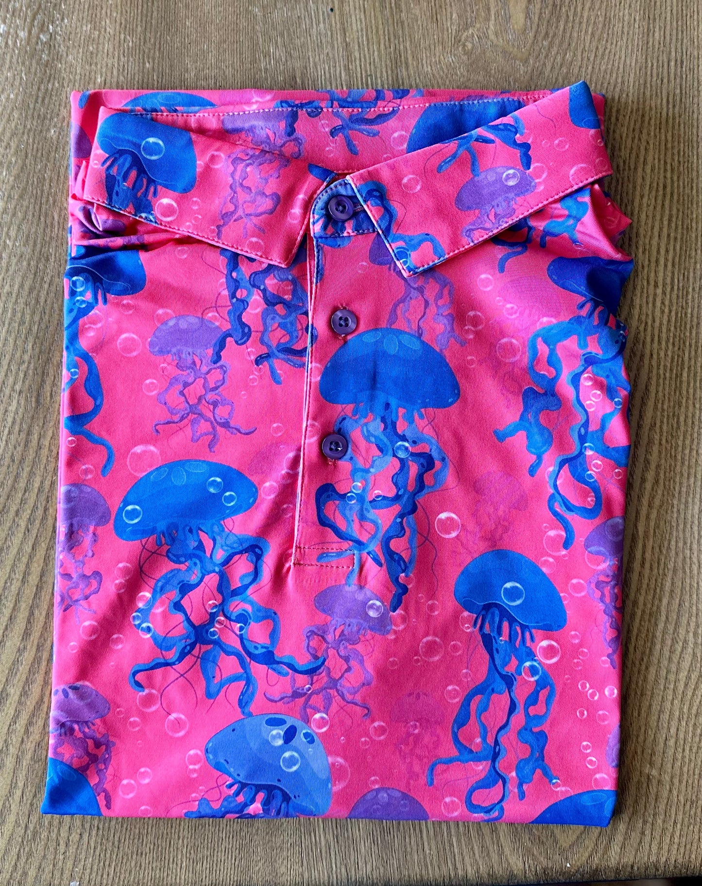 Don't Be Jelly | Jellyfish/Aquatic Fun Golf Polo for Men