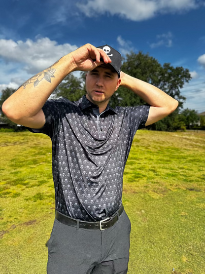 Bad Cards Performance Polo (Black)