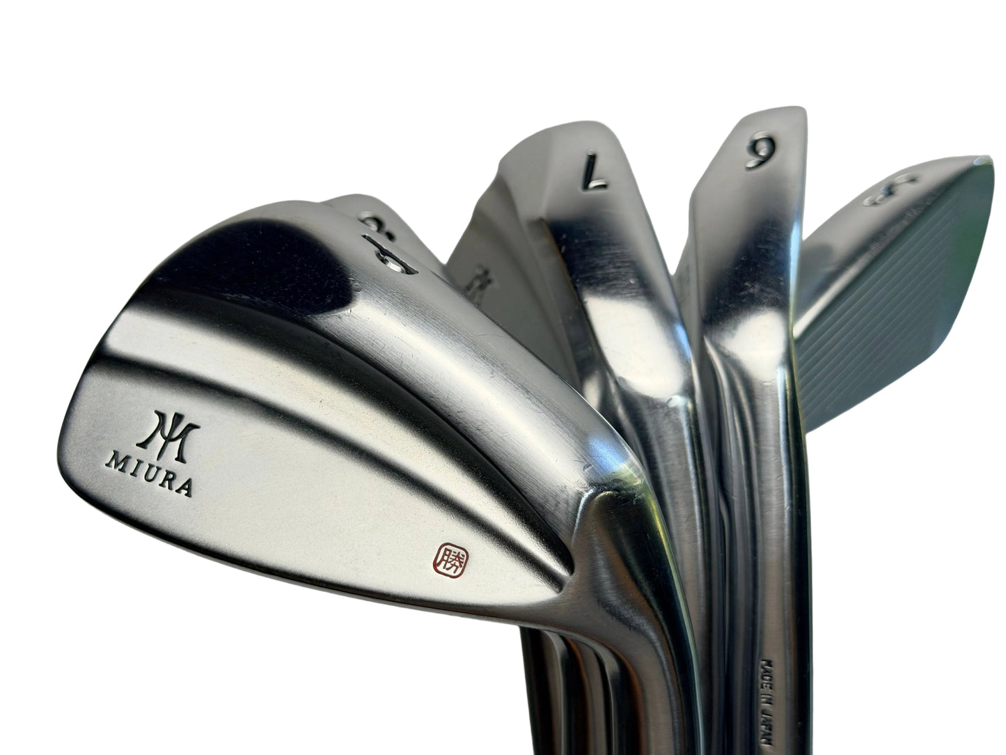 Miura KM-700 Red Stamp Irons KBS C-Taper Lite 110 Stiff Custom Ferrules