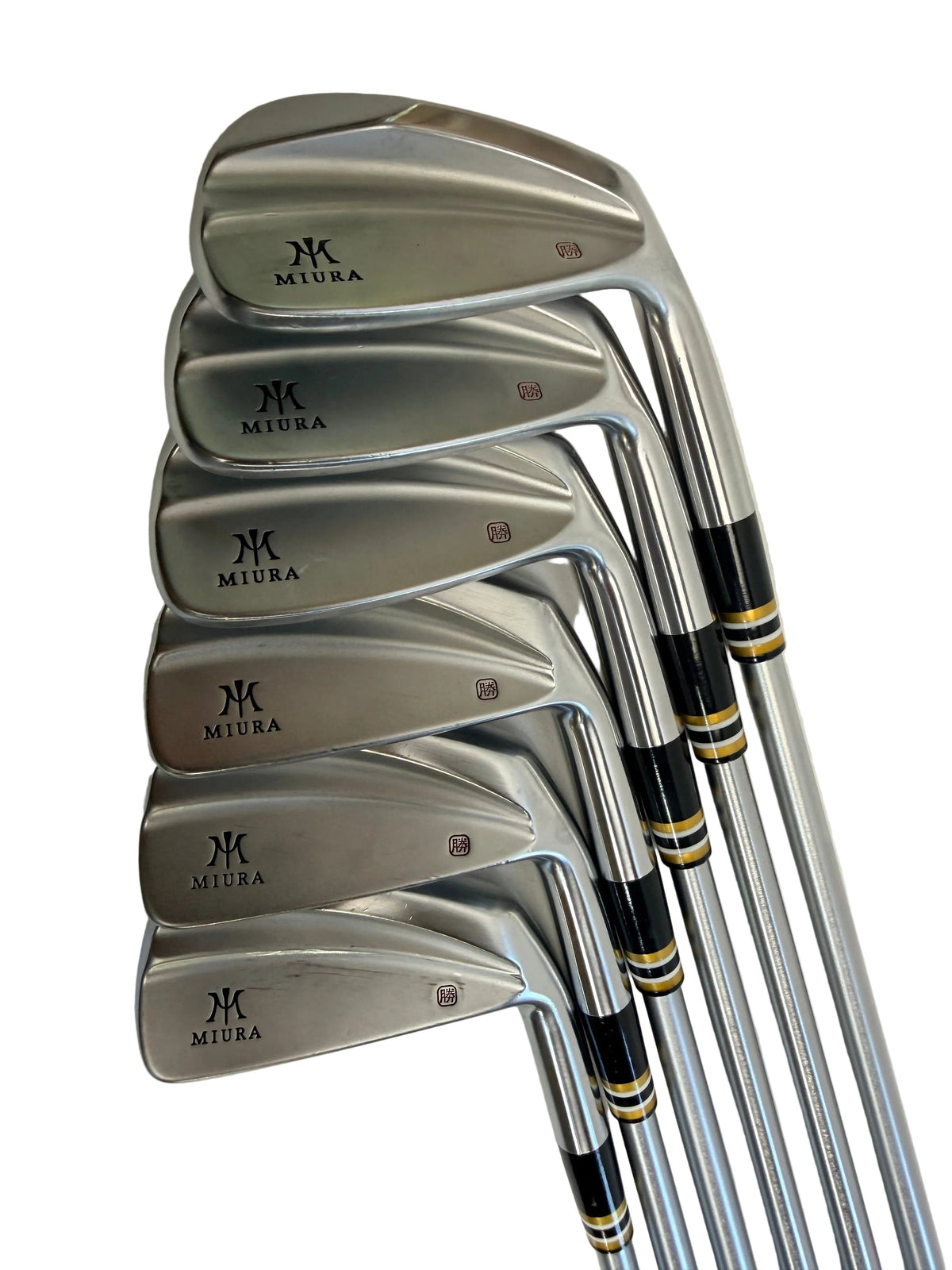 Miura KM-700 Red Stamp Irons KBS C-Taper Lite 110 Stiff Custom Ferrules
