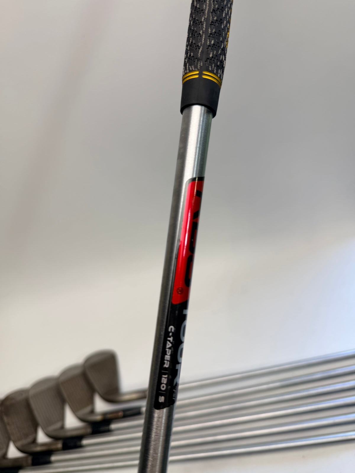 Callaway Apex MB Raw 2018 Irons 4-PW KBS C-Taper 120 Stiff Golf Pride V55 RH