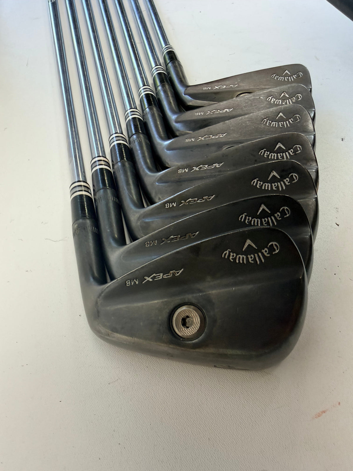 Callaway Apex MB Raw 2021 Irons 4-PW Project X IO 105 5.5 Regular Flex RH
