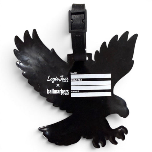 Freedom Flight Clip-On Tag | Multi-Use Bag Tag, Travel Tag, Golf Accessory | Eagle