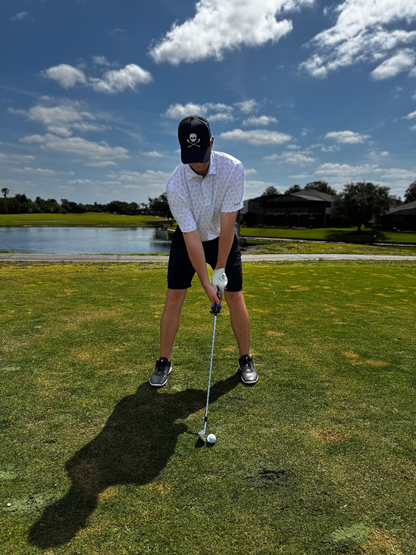 Bad Cards Performance Polo (White)