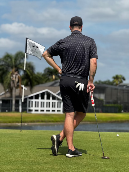 Bad Cards Performance Polo (Black)