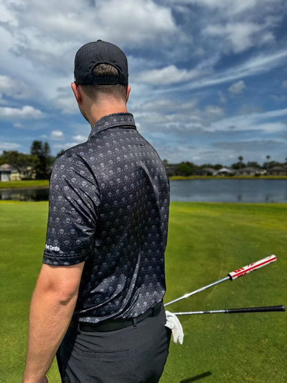 Bad Cards Performance Polo (Black)