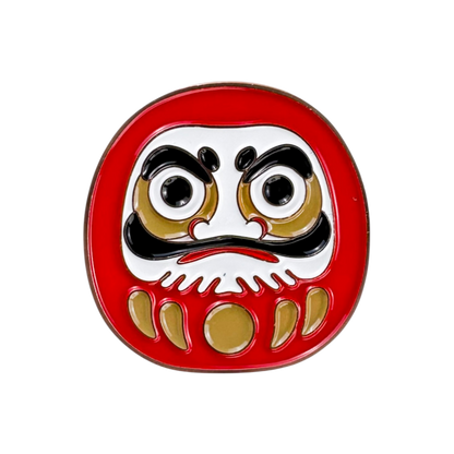 Daruma Lucky Charm Ball Marker