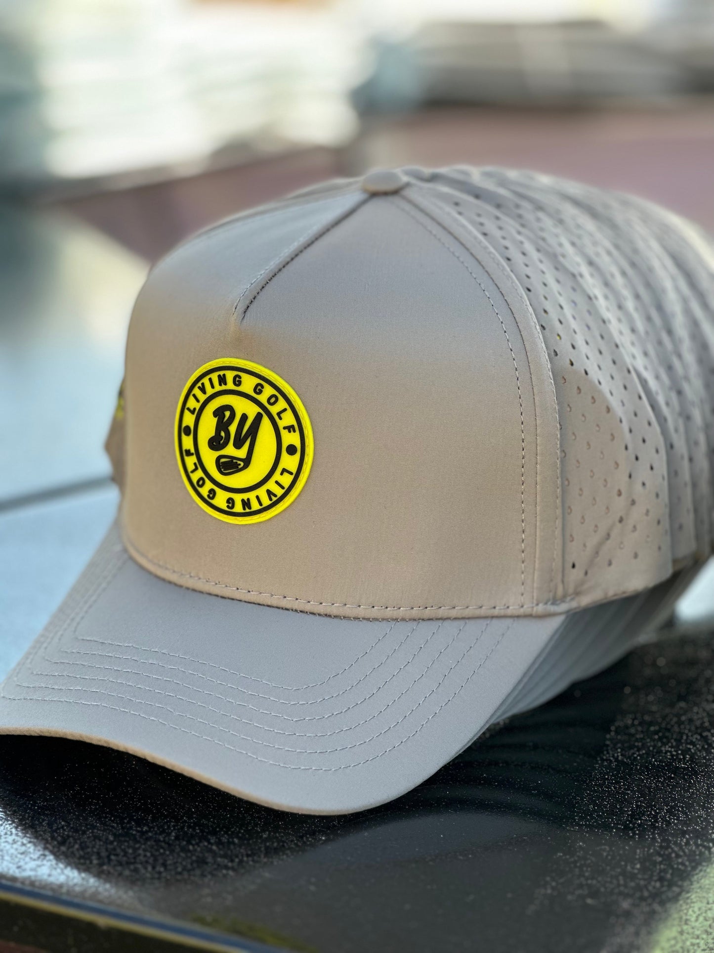 BooYaa Lifestyle Golf Hat - KHAKI SUN