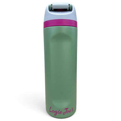 Humming Bird Hydration Bottle | 24oz Insulated Stainless Steel | Flip Straw Lid w/ Handle
