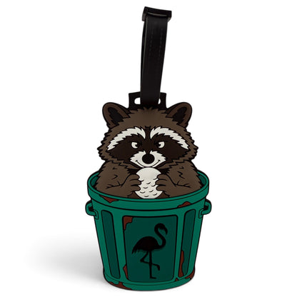 Trash Panda Clip-On Tag | Multi-Use Bag Tag, Travel Tag, Golf Accessory