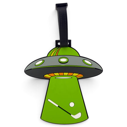Albatross Abduction Clip-On Tag | Multi-Use Bag Tag, Travel Tag, Golf Accessory