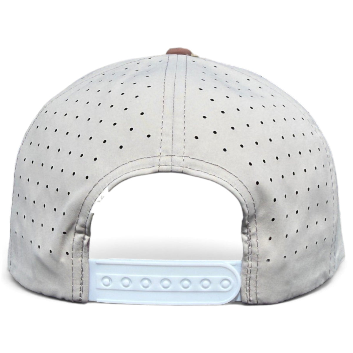 Orangutan Golf Hat | Snapback Cap | Built-in Magnetic Ball Marker Holder + Marker Included | Adjustable Ape Tan