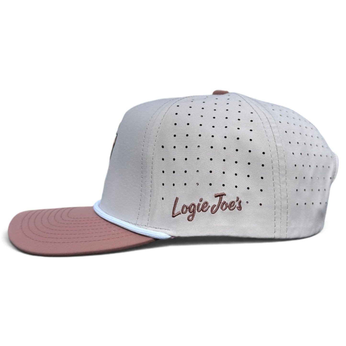 Orangutan Golf Hat | Snapback Cap | Built-in Magnetic Ball Marker Holder + Marker Included | Adjustable Ape Tan