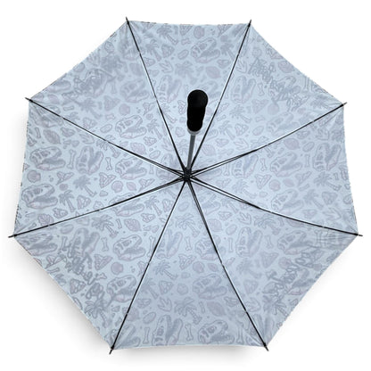 Fossil Fairway | 60" Golf Umbrella | Oversized Golf Umbrella | Dinosaurs Fossils