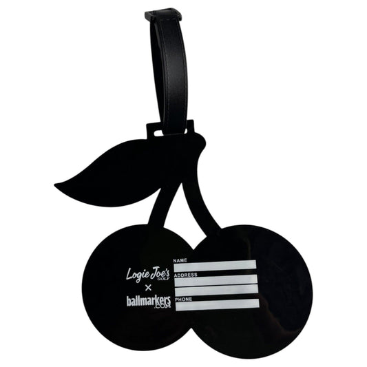 Cherry Bomb Clip-On Tag | Multi-Use Bag Tag, Travel Tag, Golf Accessory