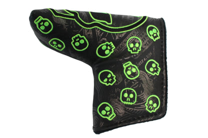 Swag Golf - Skull Benjamin *opened, no bag* Mystery Box Blade Putter Headcover - GOLF LEAGUE