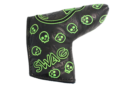 Swag Golf - Skull Benjamin *opened, no bag* Mystery Box Blade Putter Headcover - GOLF LEAGUE