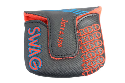 Swag Golf - Shadow Creek (Benjamin Franklin) Liberty Bell Mallet Putter Headcover - GOLF LEAGUE